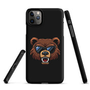 Cover iPhone Resistente – Compatibile con Ricarica Wireless – Design Cool Bear-Biiply
