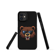 Cover iPhone Resistente – Compatibile con Ricarica Wireless – Design Cool Bear-Biiply
