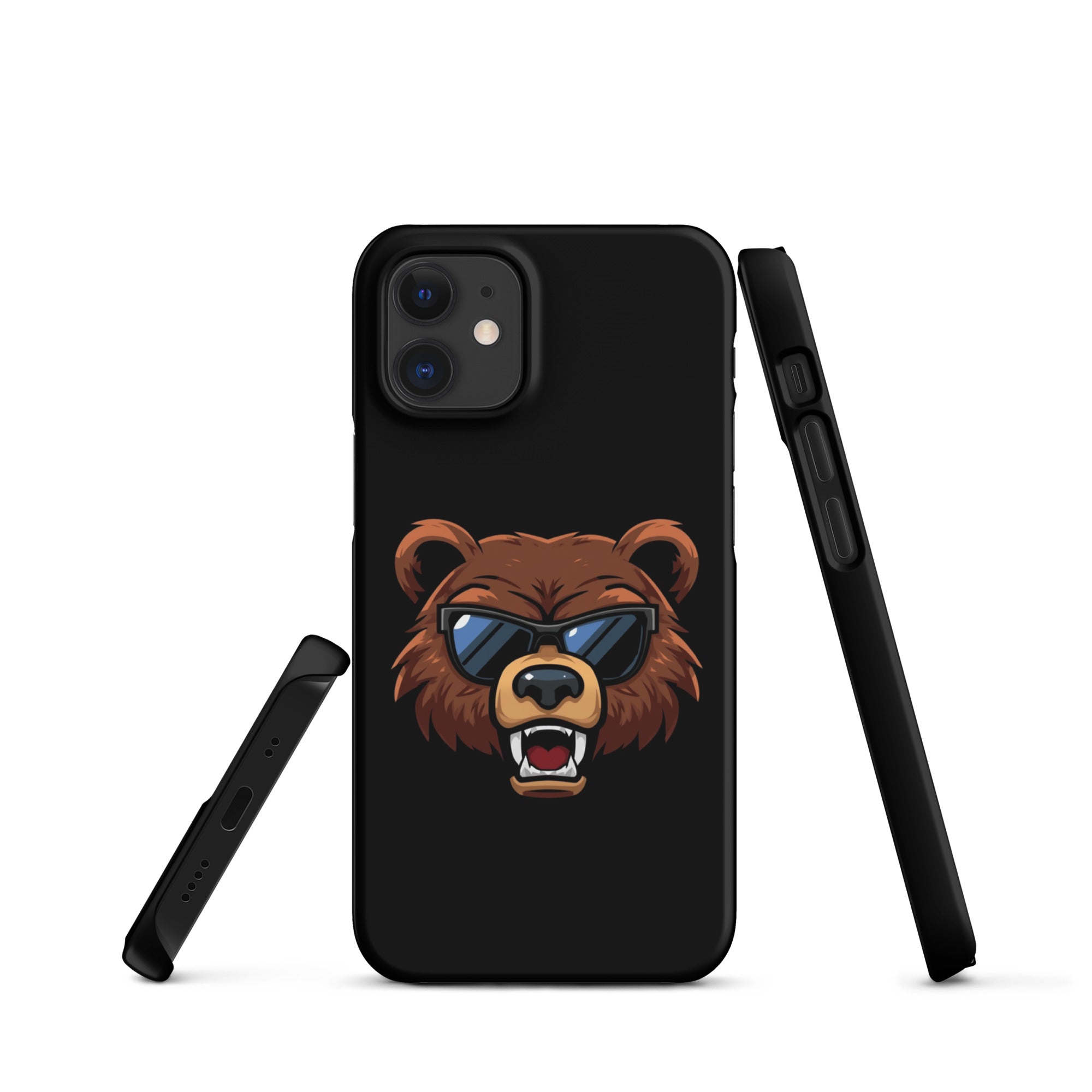 Cover iPhone Resistente – Compatibile con Ricarica Wireless – Design Cool Bear-Biiply