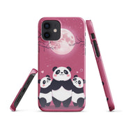 Cover iPhone Resistente – Compatibile con Ricarica Wireless – Design Cute Panda-Biiply