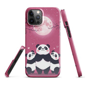 Cover iPhone Resistente – Compatibile con Ricarica Wireless – Design Cute Panda-Biiply