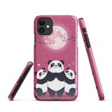 Cover iPhone Resistente – Compatibile con Ricarica Wireless – Design Cute Panda