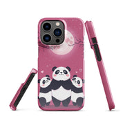 Cover iPhone Resistente – Compatibile con Ricarica Wireless – Design Cute Panda-Biiply