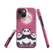 Cover iPhone Resistente – Compatibile con Ricarica Wireless – Design Cute Panda-Biiply