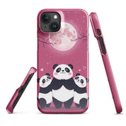 Cover iPhone Resistente – Compatibile con Ricarica Wireless – Design Cute Panda-Biiply