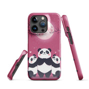 Cover iPhone Resistente – Compatibile con Ricarica Wireless – Design Cute Panda-Biiply