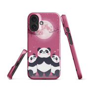 Cover iPhone Resistente – Compatibile con Ricarica Wireless – Design Cute Panda-Biiply