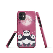 Cover iPhone Resistente – Compatibile con Ricarica Wireless – Design Cute Panda-Biiply