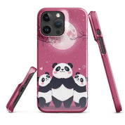 Cover iPhone Resistente – Compatibile con Ricarica Wireless – Design Cute Panda-Biiply