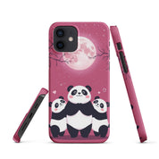 Cover iPhone Resistente – Compatibile con Ricarica Wireless – Design Cute Panda-Biiply