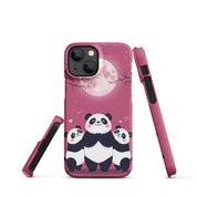 Cover iPhone Resistente – Compatibile con Ricarica Wireless – Design Cute Panda-Biiply