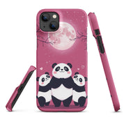 Cover iPhone Resistente – Compatibile con Ricarica Wireless – Design Cute Panda-Biiply