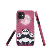 Cover iPhone Resistente – Compatibile con Ricarica Wireless – Design Cute Panda-Biiply