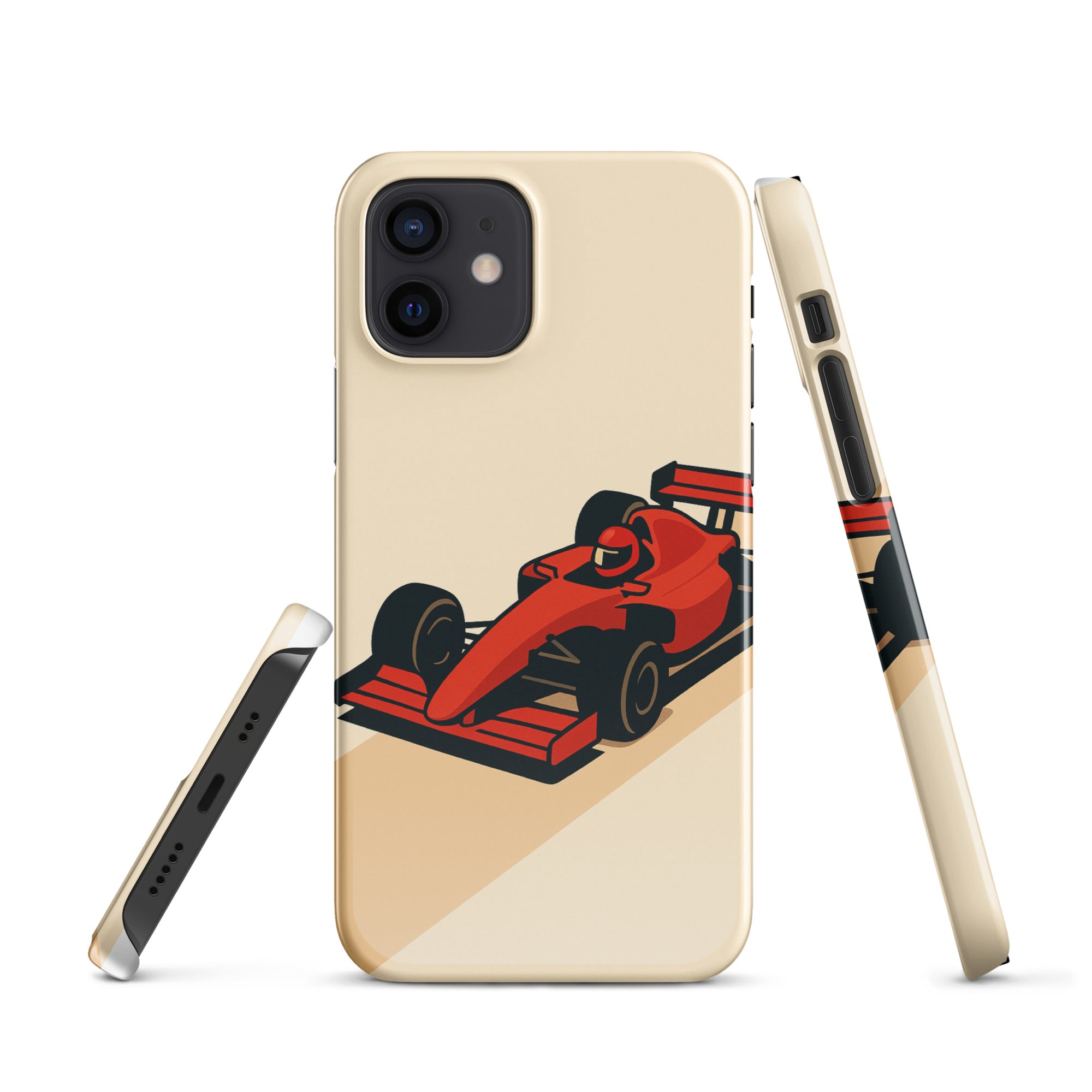 Cover iPhone Resistente – Compatibile con Ricarica Wireless – Design F1-Biiply