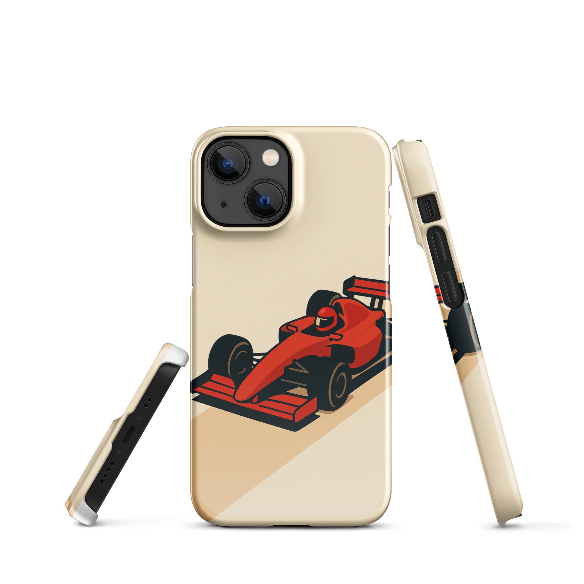 Cover iPhone Resistente – Compatibile con Ricarica Wireless – Design F1-Biiply