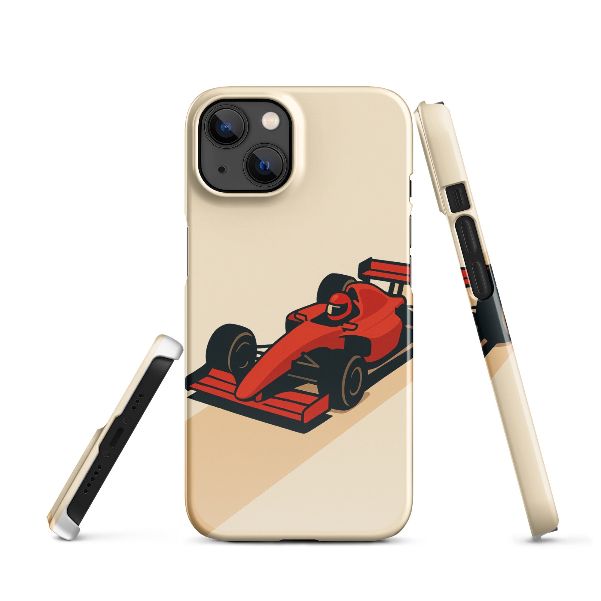 Cover iPhone Resistente – Compatibile con Ricarica Wireless – Design F1-Biiply