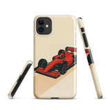 Durable iPhone Case – Compatible with Wireless Charging – F1 Design