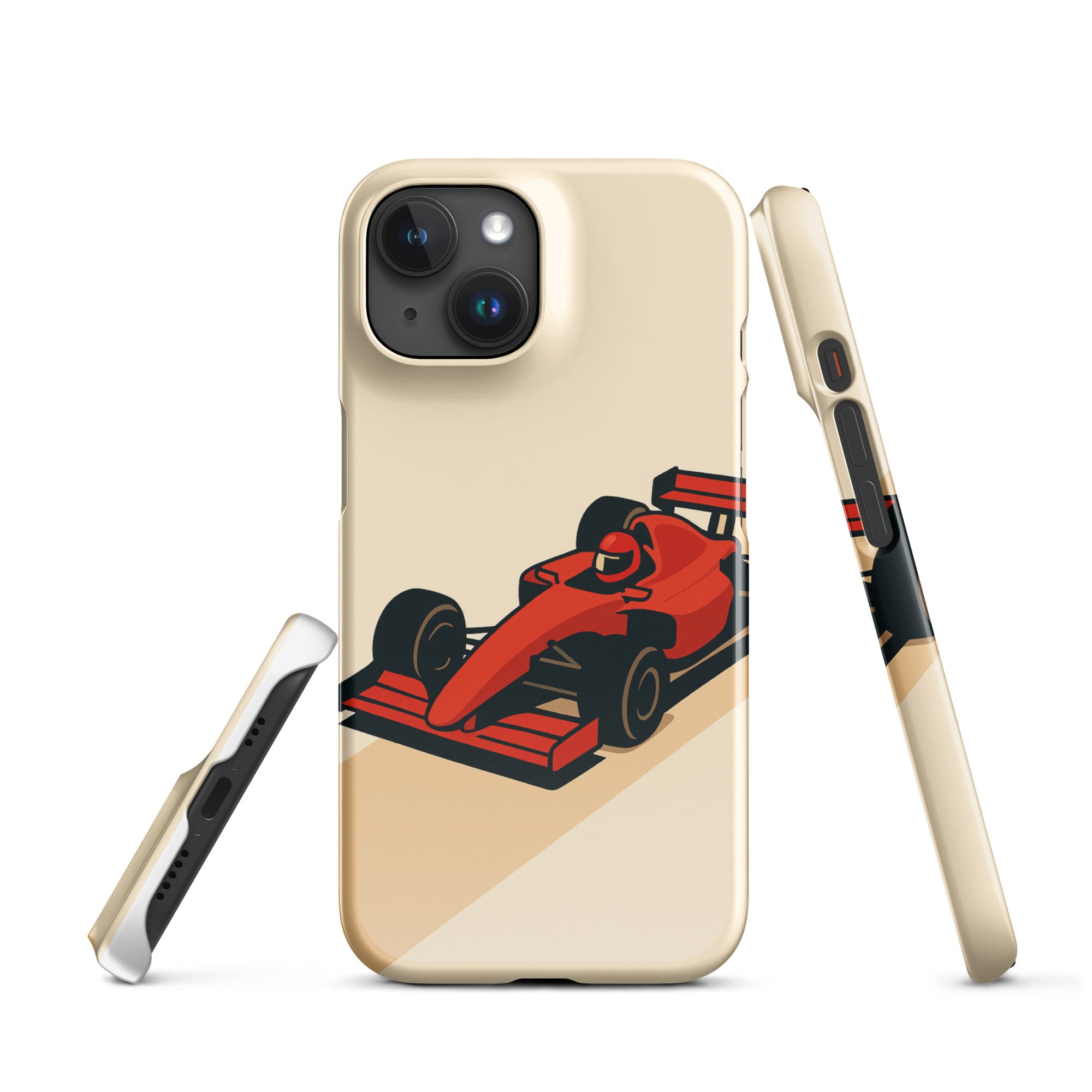 Cover iPhone Resistente – Compatibile con Ricarica Wireless – Design F1-Biiply