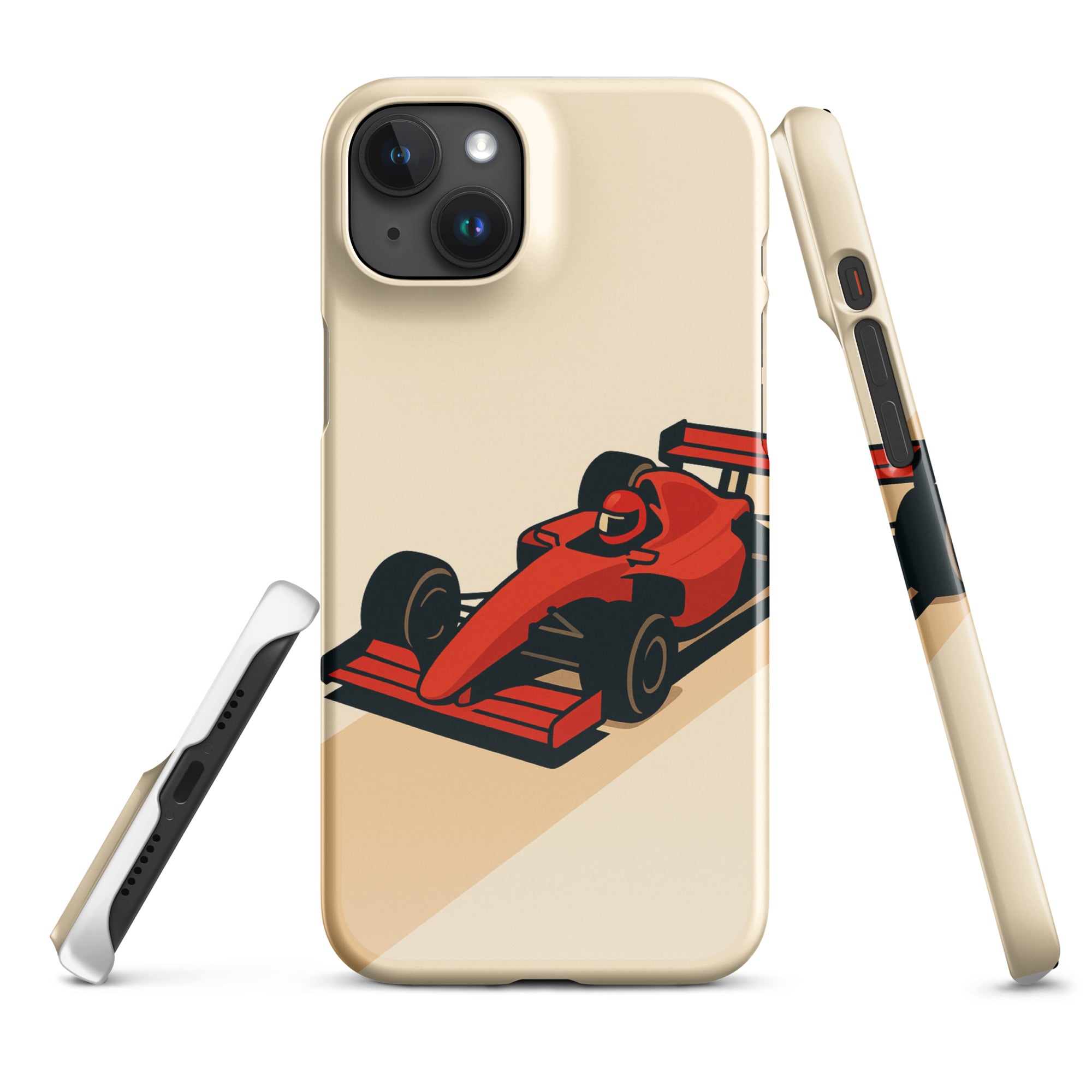 Cover iPhone Resistente – Compatibile con Ricarica Wireless – Design F1-Biiply