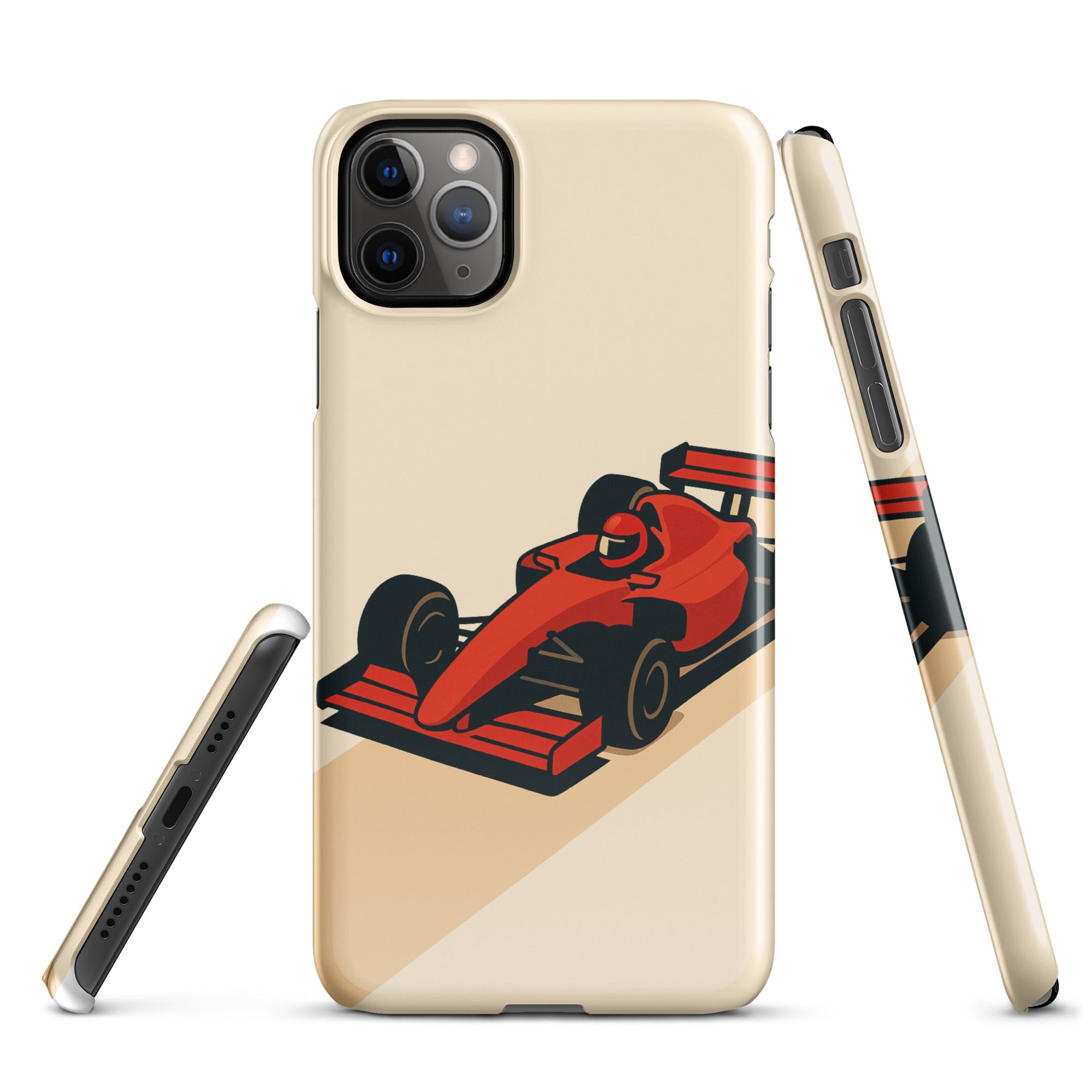 Cover iPhone Resistente – Compatibile con Ricarica Wireless – Design F1-Biiply