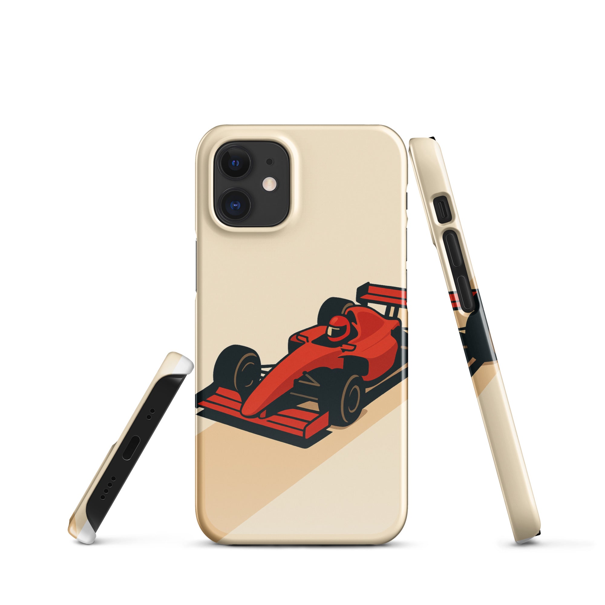 Cover iPhone Resistente – Compatibile con Ricarica Wireless – Design F1-Biiply