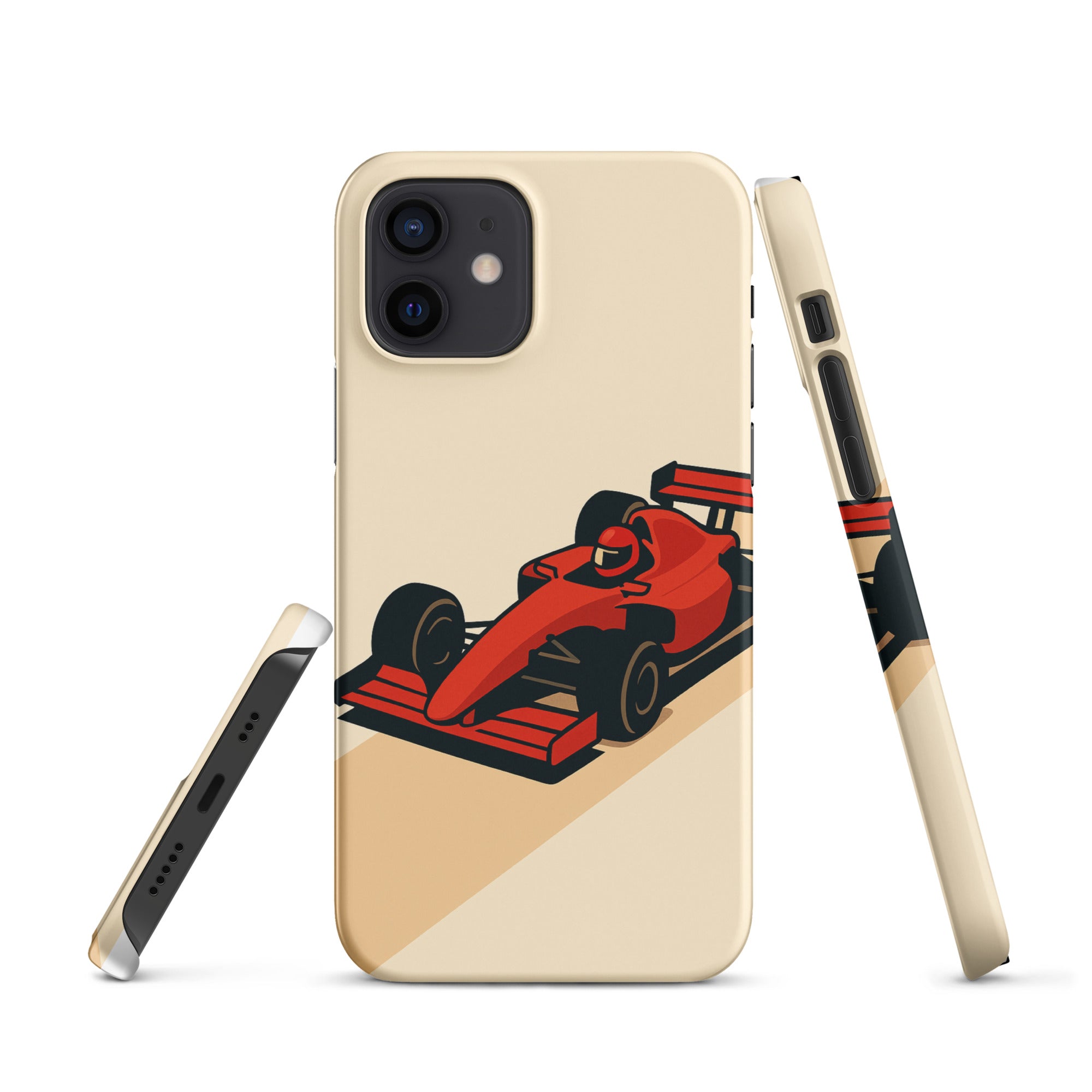 Cover iPhone Resistente – Compatibile con Ricarica Wireless – Design F1-Biiply