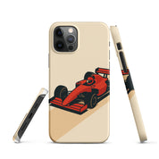 Cover iPhone Resistente – Compatibile con Ricarica Wireless – Design F1-Biiply
