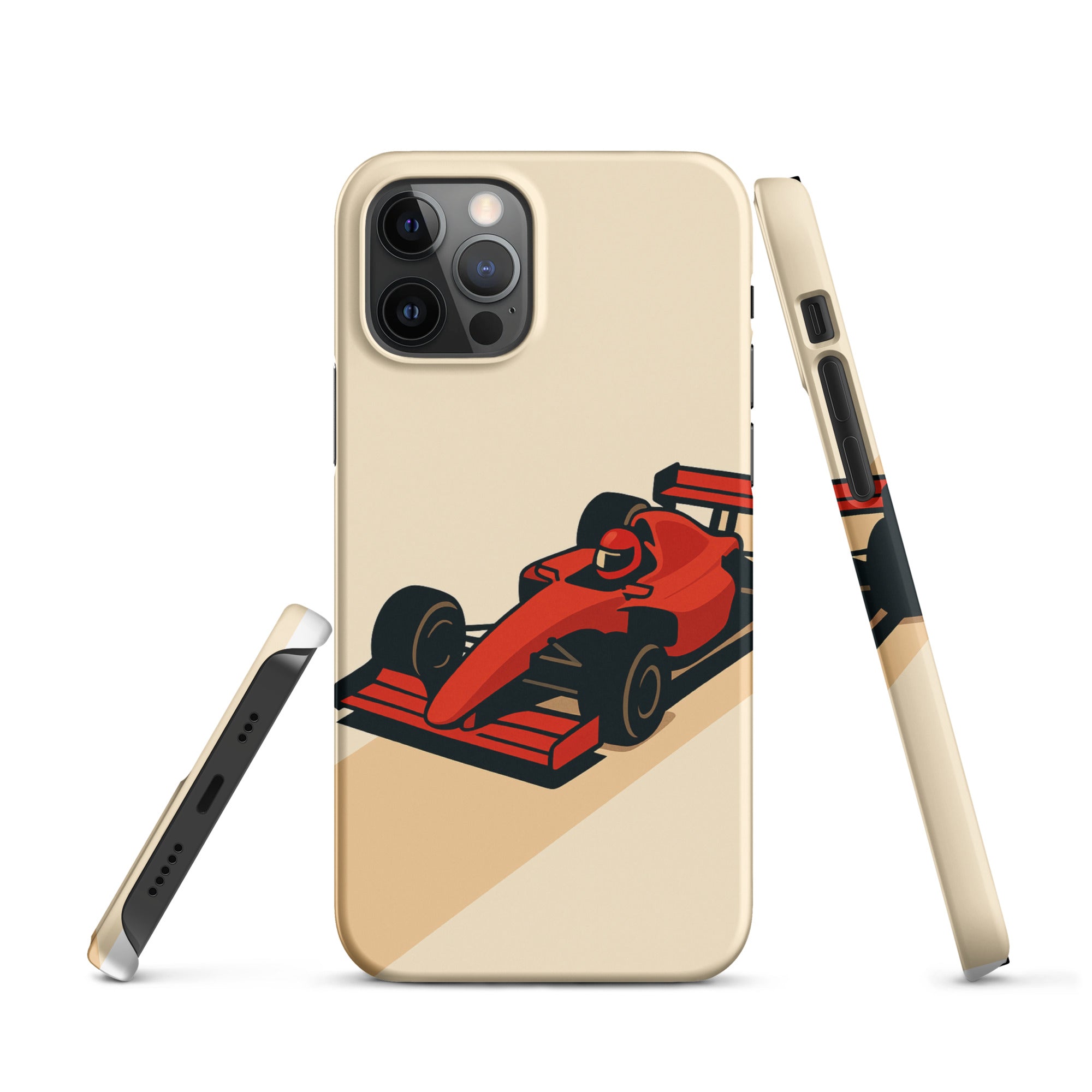 Cover iPhone Resistente – Compatibile con Ricarica Wireless – Design F1-Biiply