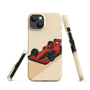 Cover iPhone Resistente – Compatibile con Ricarica Wireless – Design F1-Biiply