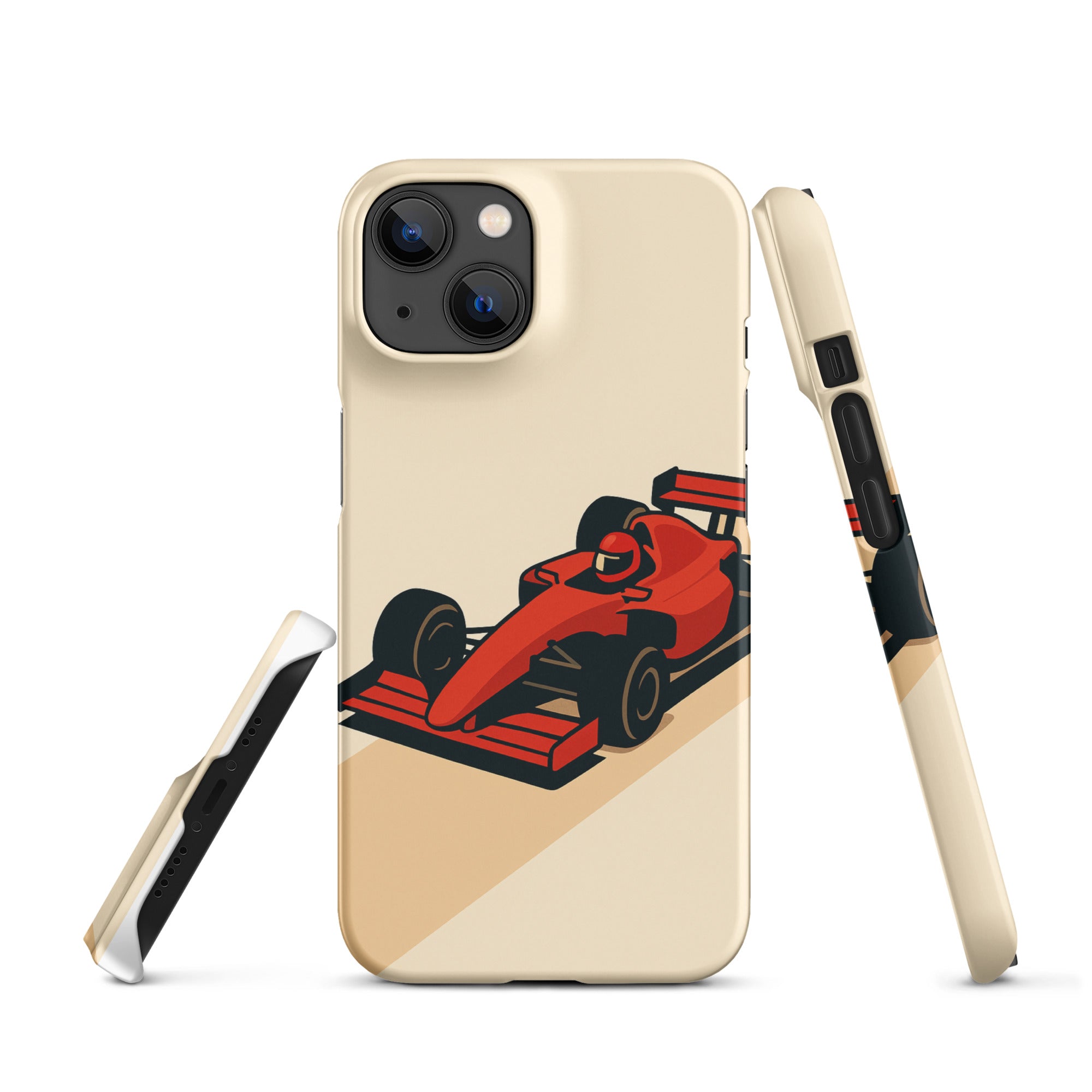 Cover iPhone Resistente – Compatibile con Ricarica Wireless – Design F1-Biiply