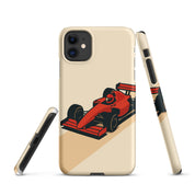Cover iPhone Resistente – Compatibile con Ricarica Wireless – Design F1-Biiply