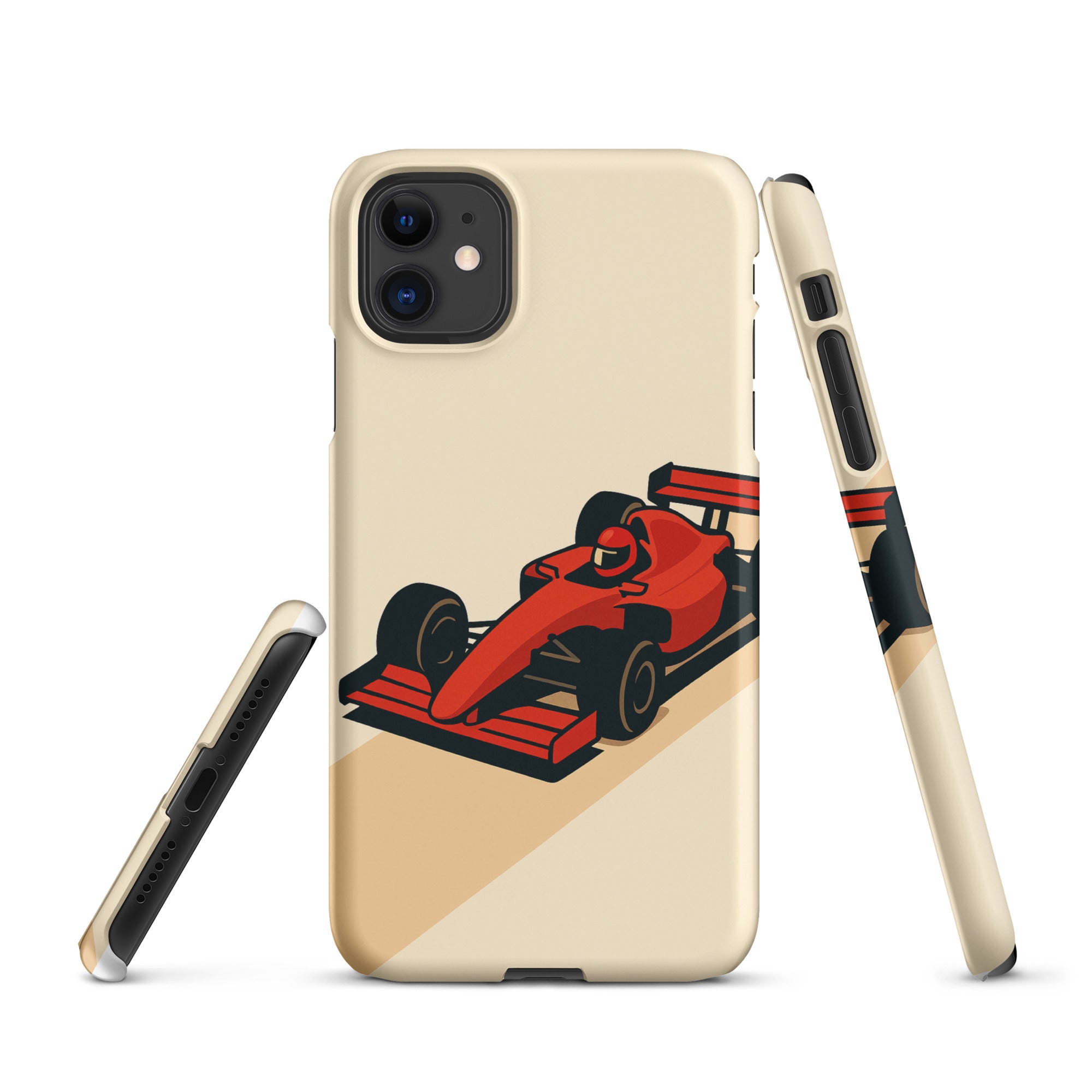 Cover iPhone Resistente – Compatibile con Ricarica Wireless – Design F1-Biiply