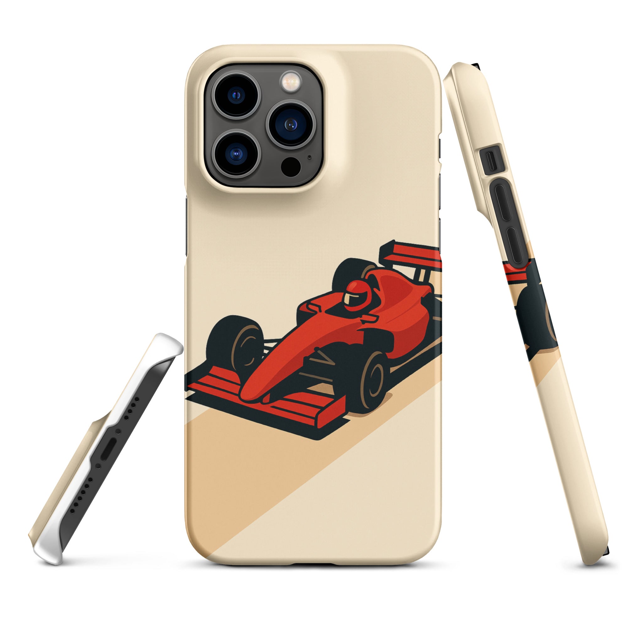 Cover iPhone Resistente – Compatibile con Ricarica Wireless – Design F1-Biiply