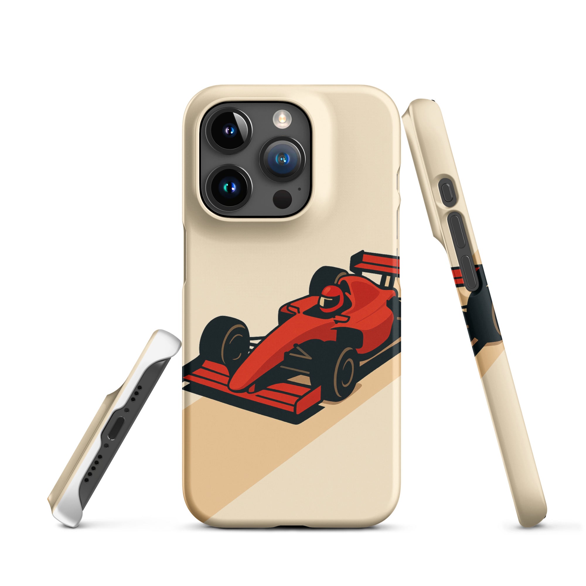 Cover iPhone Resistente – Compatibile con Ricarica Wireless – Design F1-Biiply
