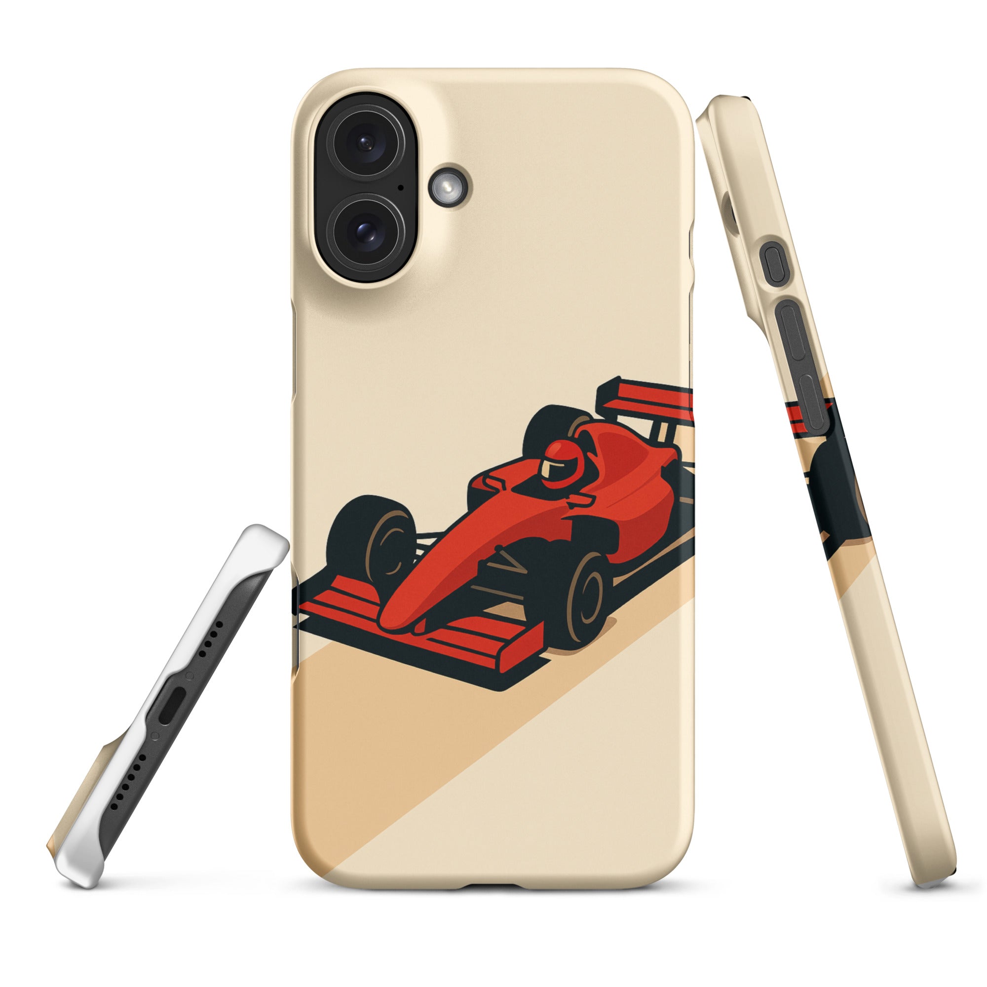 Cover iPhone Resistente – Compatibile con Ricarica Wireless – Design F1-Biiply