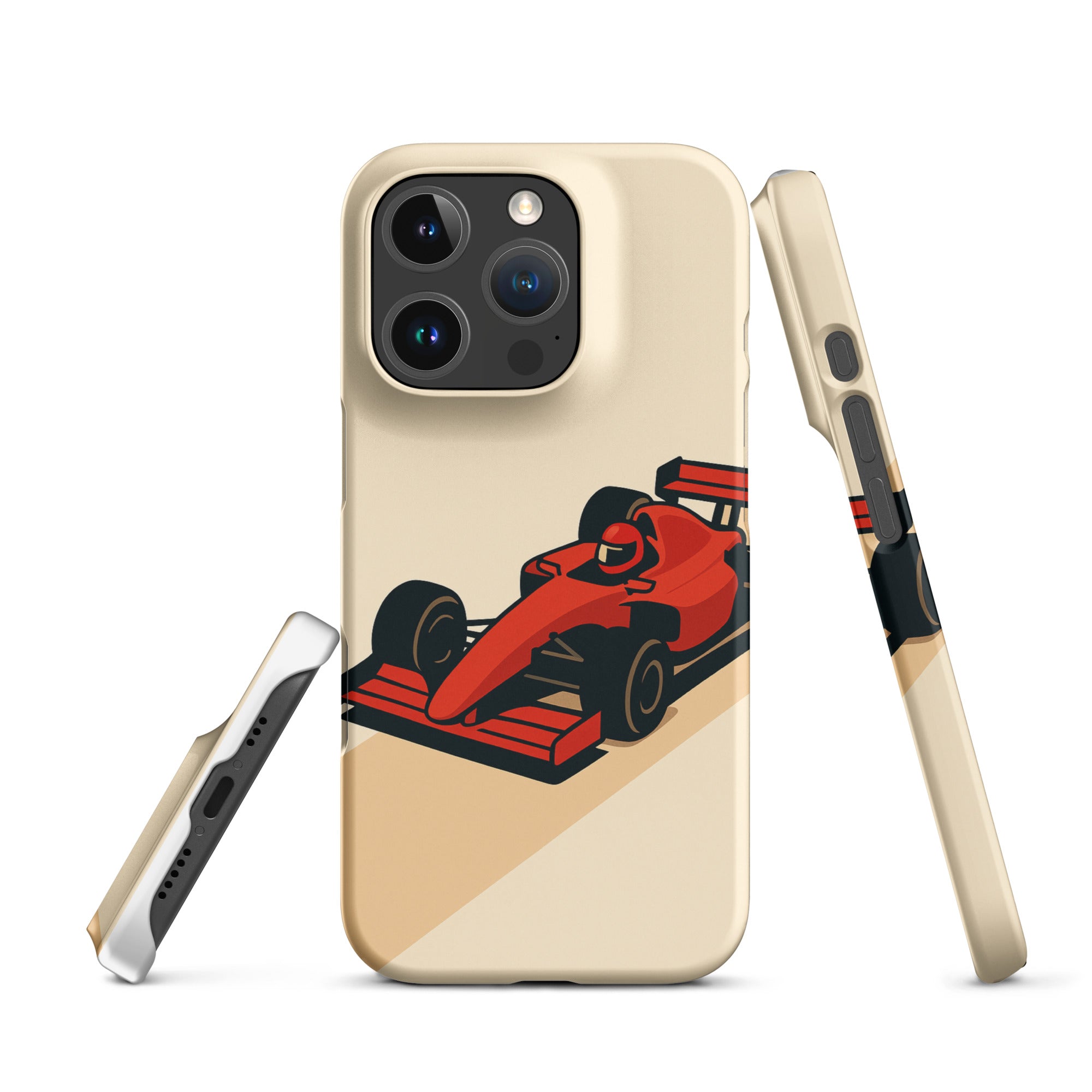 Cover iPhone Resistente – Compatibile con Ricarica Wireless – Design F1-Biiply
