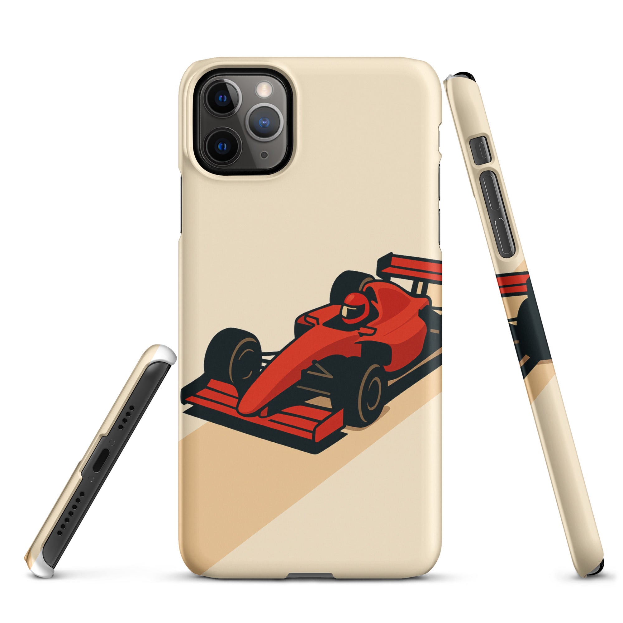 Cover iPhone Resistente – Compatibile con Ricarica Wireless – Design F1-Biiply