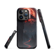 Cover iPhone Resistente – Compatibile con Ricarica Wireless – Design Fantasy Landscape-Biiply