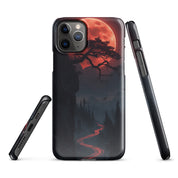 Cover iPhone Resistente – Compatibile con Ricarica Wireless – Design Fantasy Landscape-Biiply