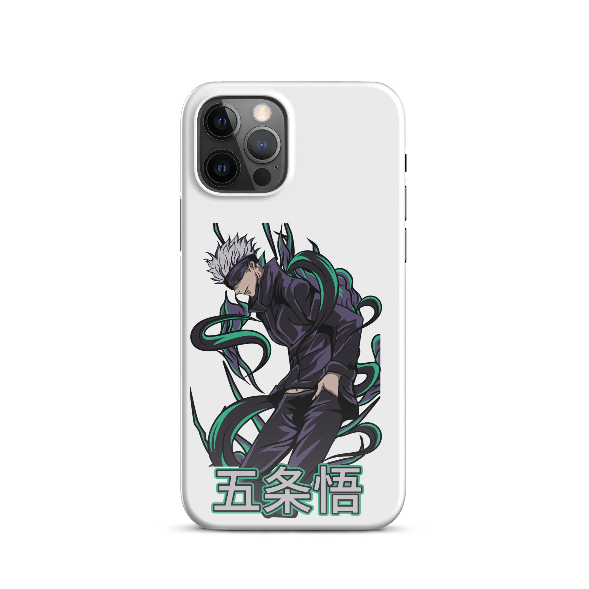 Cover iPhone Resistente – Compatibile con Ricarica Wireless – Design Gojo Satoru-Biiply