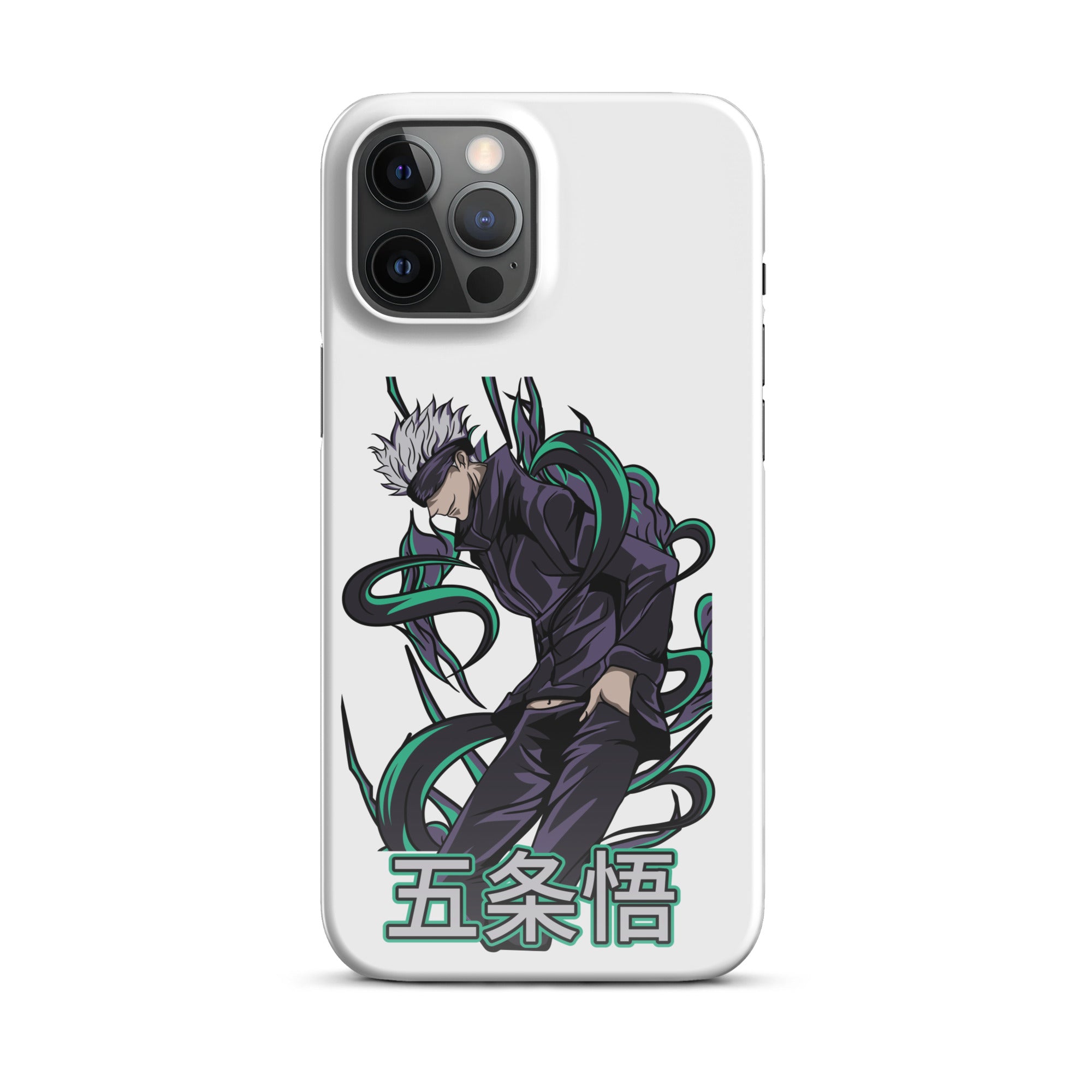 Cover iPhone Resistente – Compatibile con Ricarica Wireless – Design Gojo Satoru-Biiply