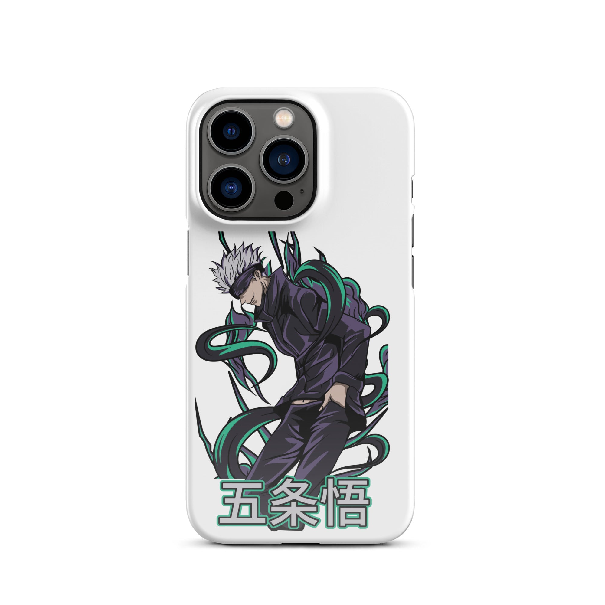 Cover iPhone Resistente – Compatibile con Ricarica Wireless – Design Gojo Satoru-Biiply