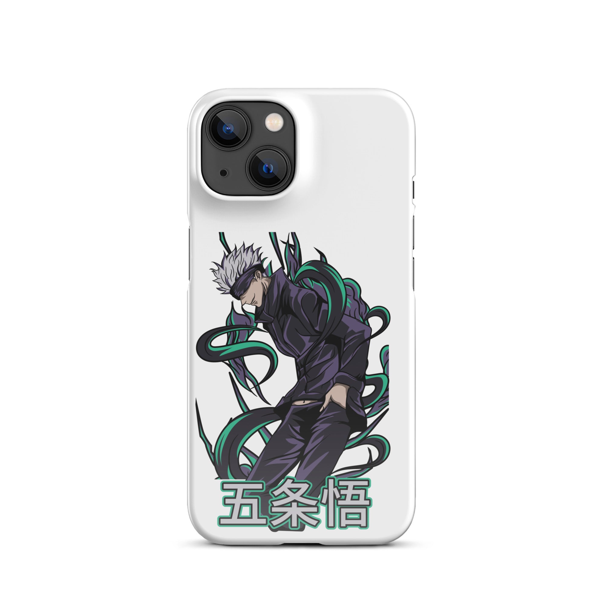 Cover iPhone Resistente – Compatibile con Ricarica Wireless – Design Gojo Satoru-Biiply