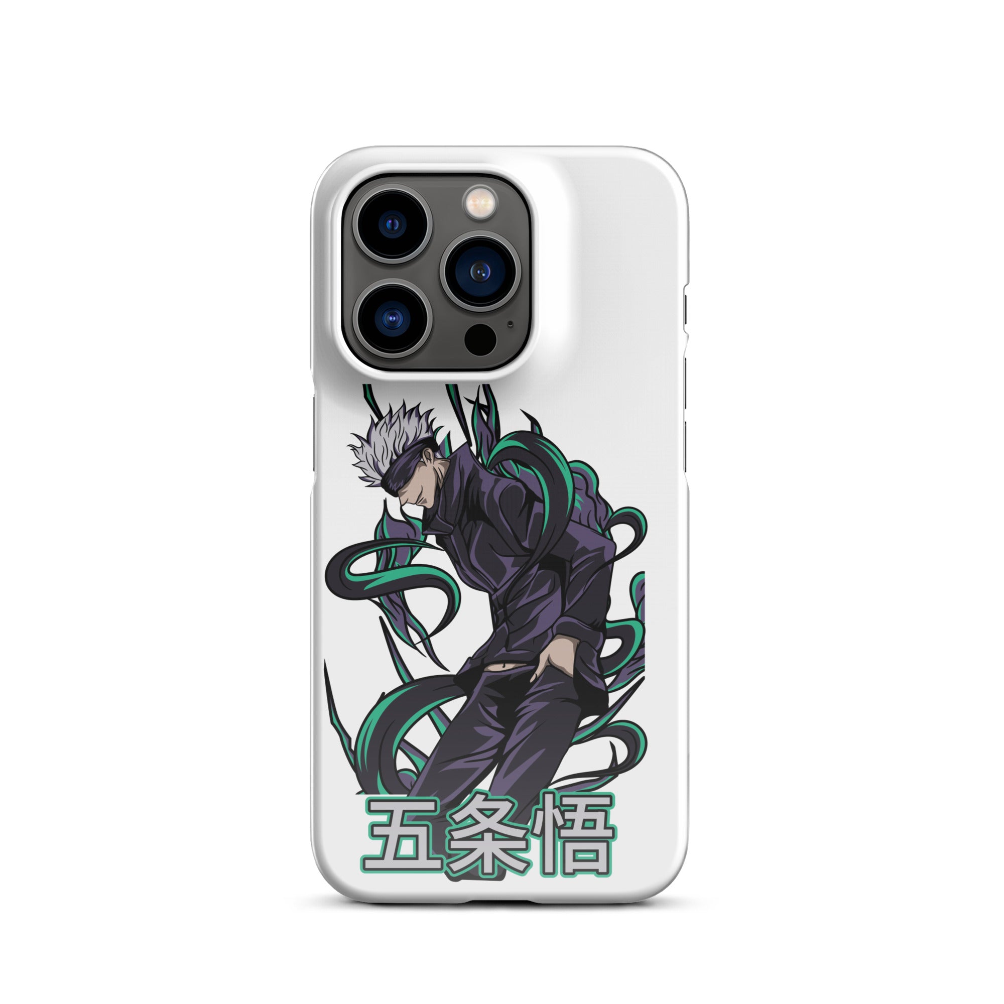 Cover iPhone Resistente – Compatibile con Ricarica Wireless – Design Gojo Satoru-Biiply