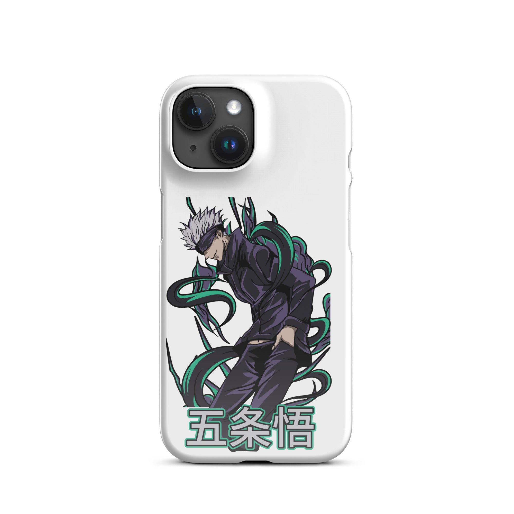 Cover iPhone Resistente – Compatibile con Ricarica Wireless – Design Gojo Satoru-Biiply