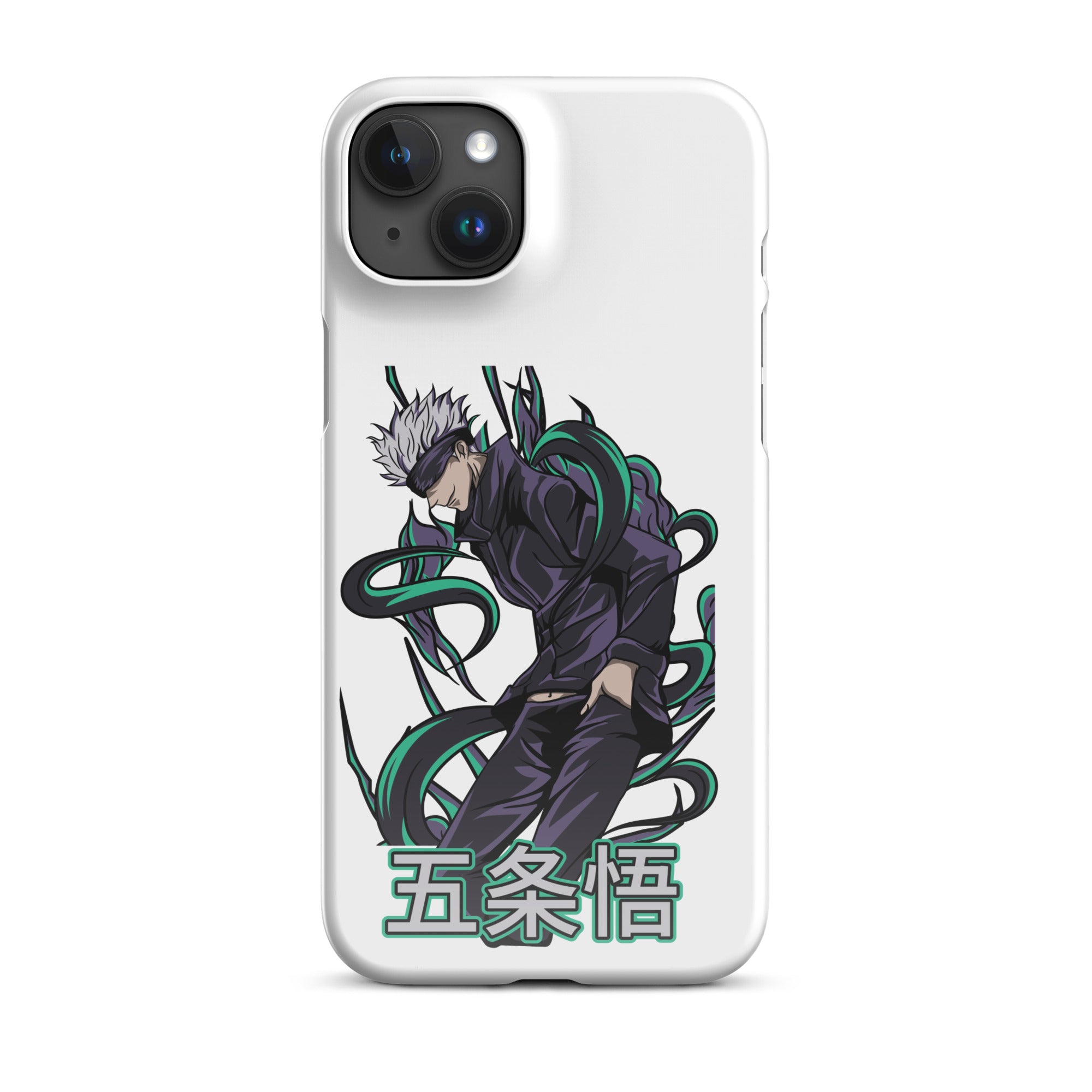 Cover iPhone Resistente – Compatibile con Ricarica Wireless – Design Gojo Satoru-Biiply