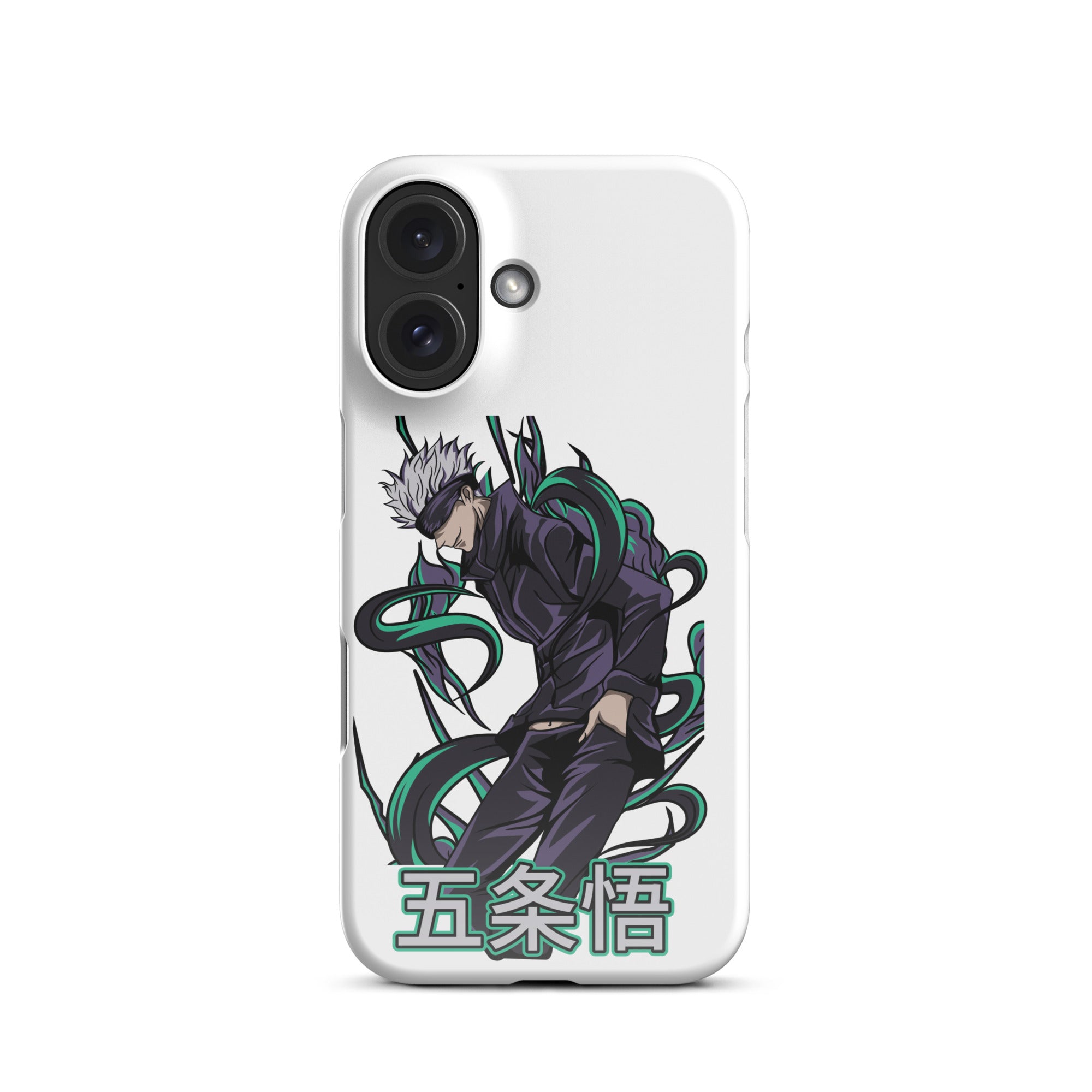 Cover iPhone Resistente – Compatibile con Ricarica Wireless – Design Gojo Satoru-Biiply