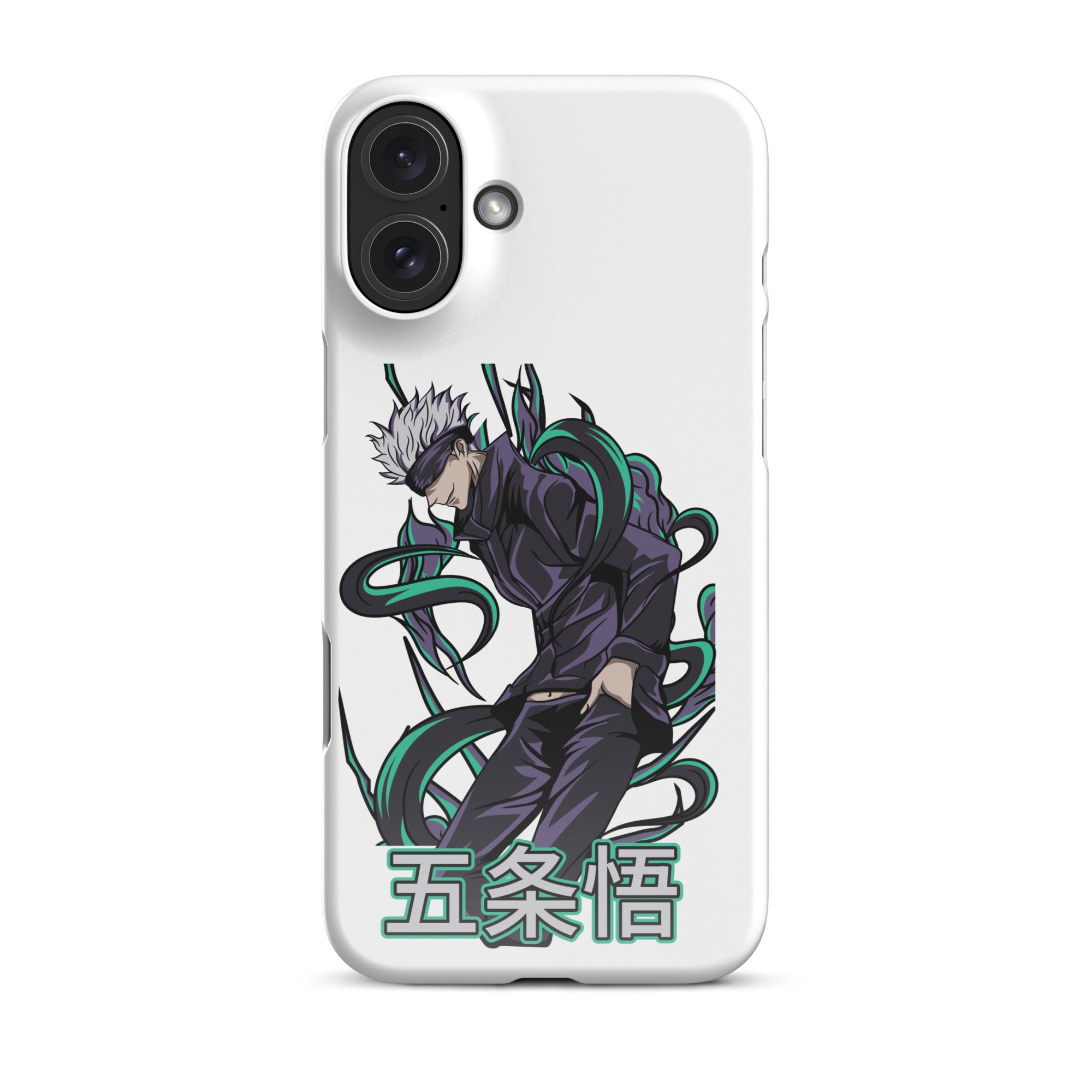 Cover iPhone Resistente – Compatibile con Ricarica Wireless – Design Gojo Satoru-Biiply