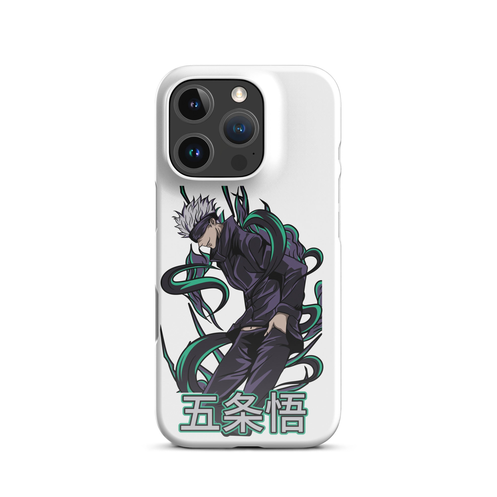 Cover iPhone Resistente – Compatibile con Ricarica Wireless – Design Gojo Satoru-Biiply