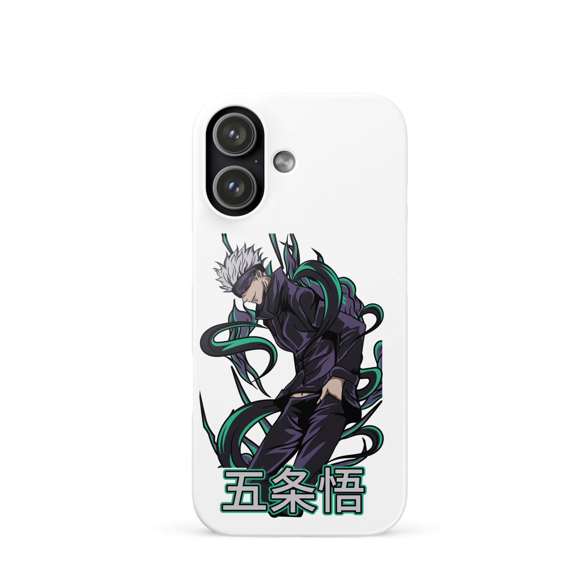 Cover iPhone Resistente – Compatibile con Ricarica Wireless – Design Gojo Satoru-Biiply